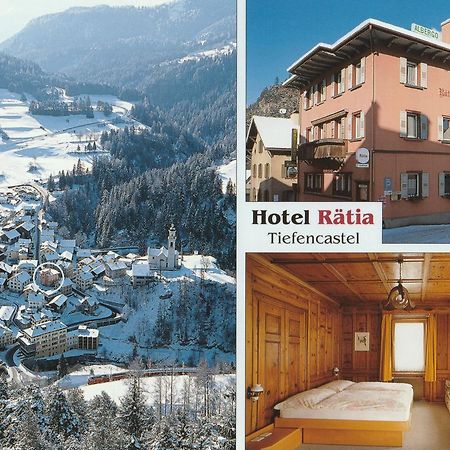 Hotel Raetia Tiefencastel Ngoại thất bức ảnh