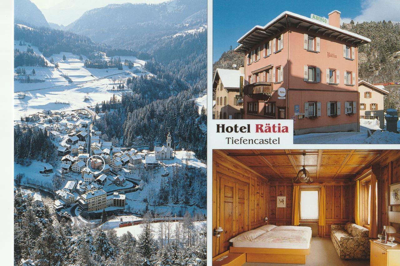 Hotel Raetia Tiefencastel Ngoại thất bức ảnh